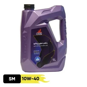 روغن موتور پارس سوپر پیشرو مدل 10W-40 SM حجم 4 لیتر